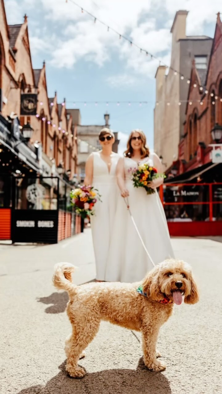 Where has the sun gone? This stunning & fun wedding was only 2 weeks ago on Pride 🌈 I was excited about this day from ou