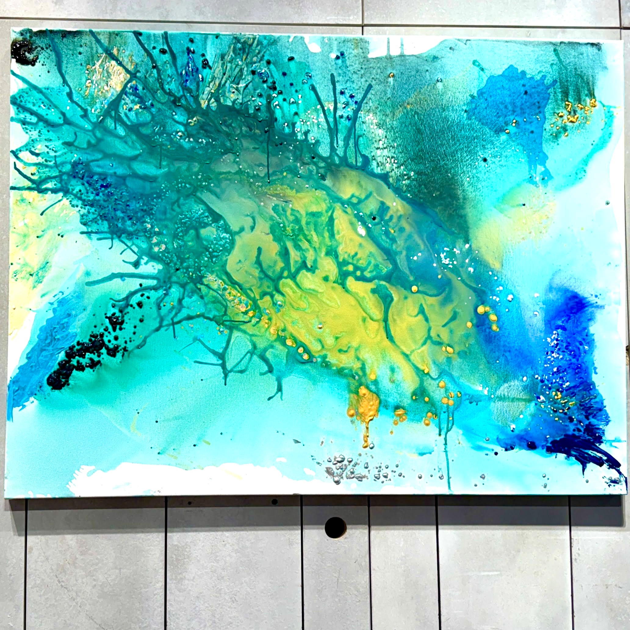 2/24 Oceanic Paint Pouring Workshop thumbnail