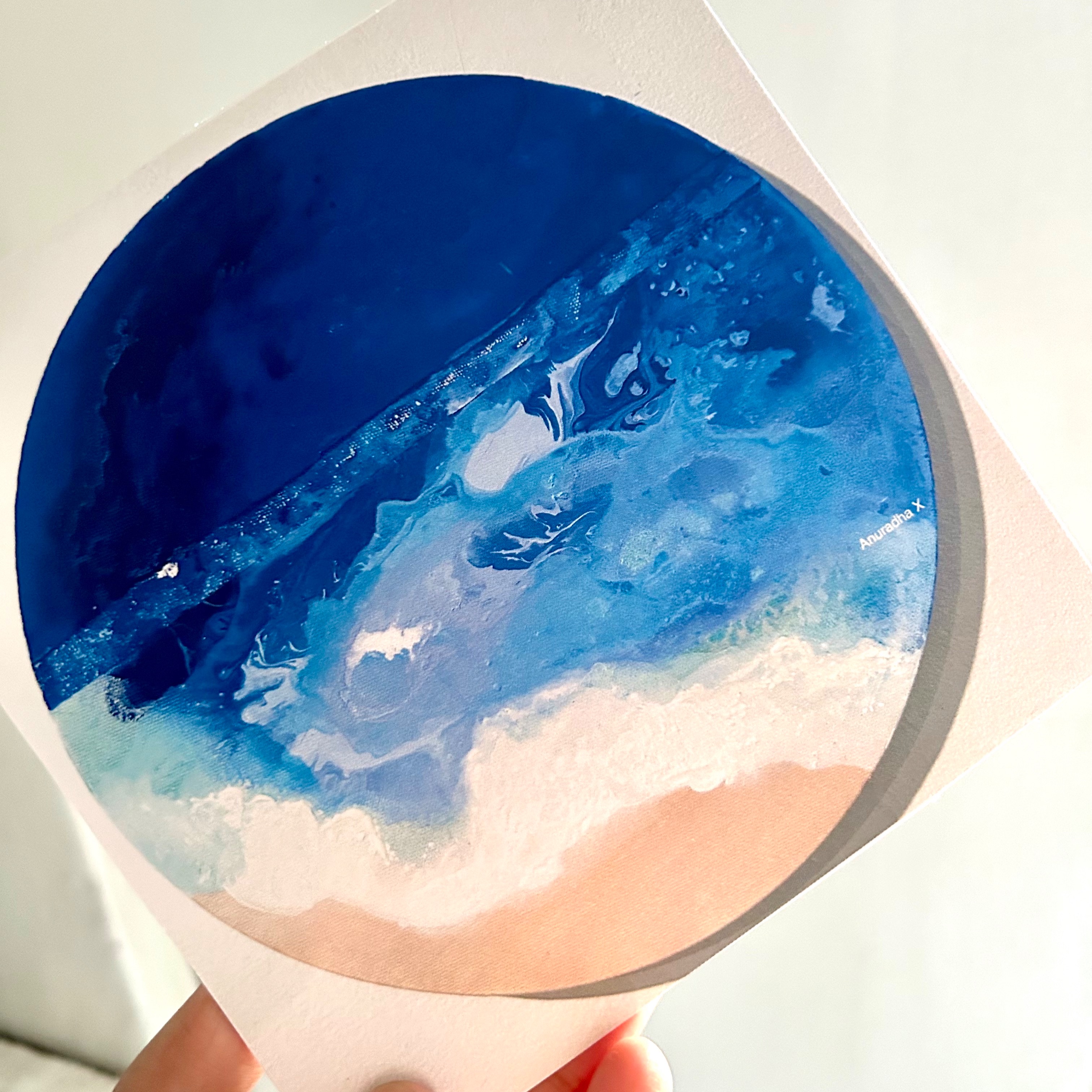 Vibrant Climate Change Art Print thumbnail