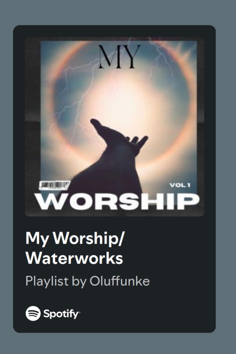 Slow Tempo/ Waterworks Playlist (Spotify) thumbnail