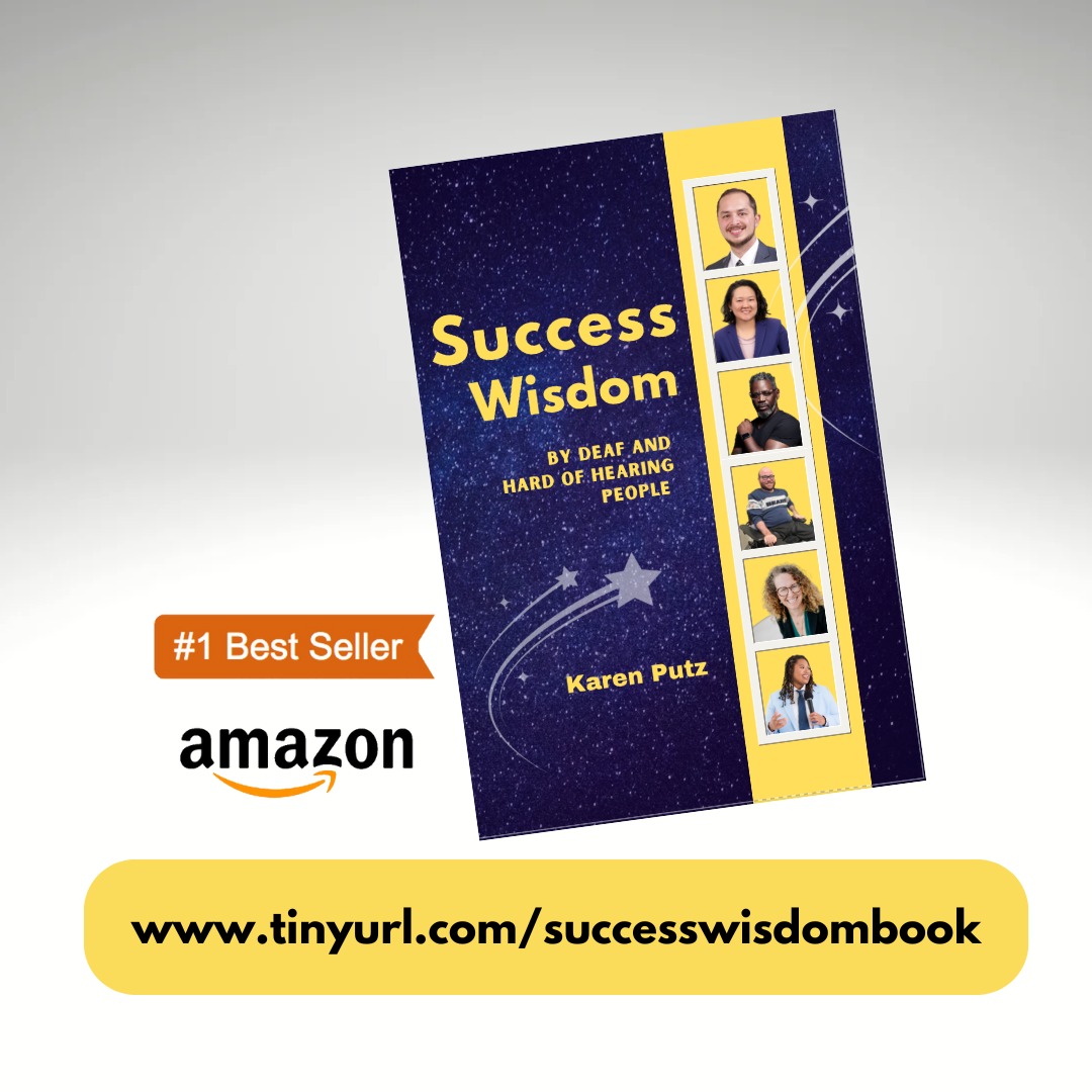 Purchase New Book: "Success Wisdom by Deaf and Hard of Hearing People" thumbnail