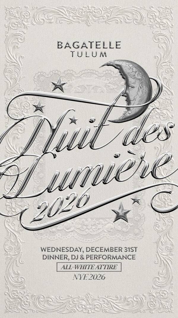 NYE ✨ ALL WHITE PARTY @ BAGATELLE thumbnail