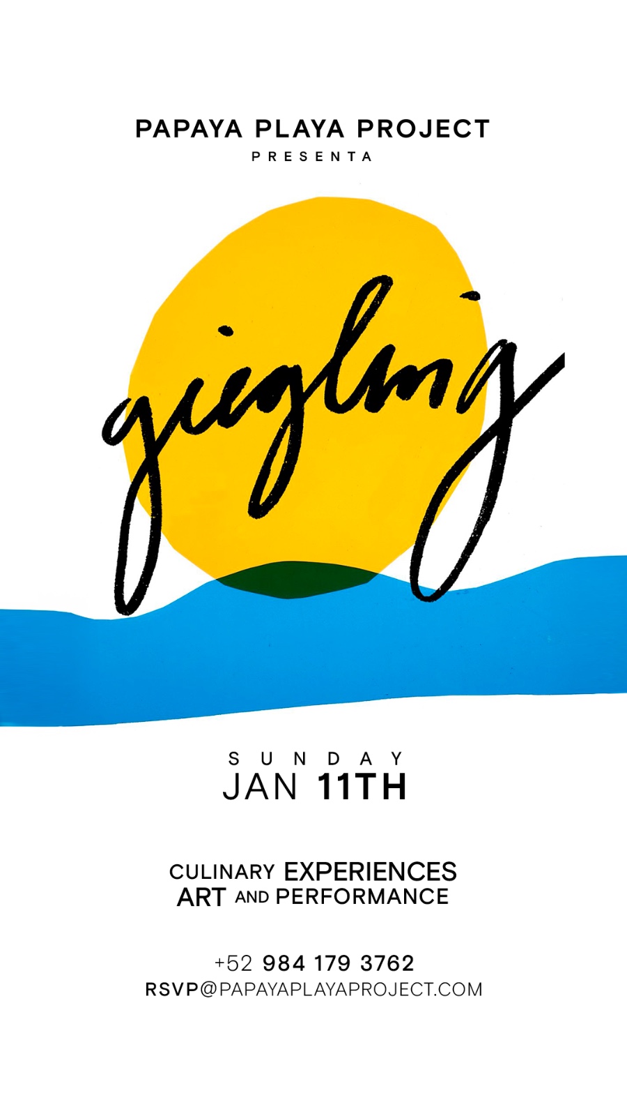 JAN 11 - GIEGLING @ PAPAYA PLAYA PROJECT thumbnail