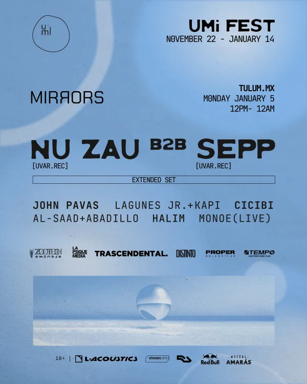 JAN 12 - MIRROS x UMI FEST @ UMI thumbnail