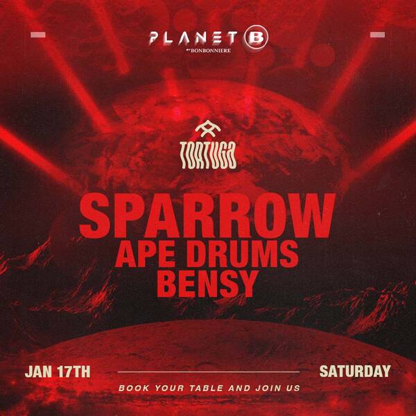 JAN 17 - SPARROW, APE DRUMS, BENSY @ BONBONNIERE thumbnail