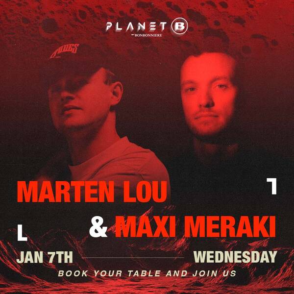 JAN 7 - MARTEN LOU & MAXI MERAKI @ BONBONNIERE thumbnail
