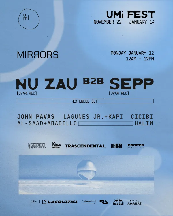 JAN 12 - MIRRORS @ UMI BEACH thumbnail