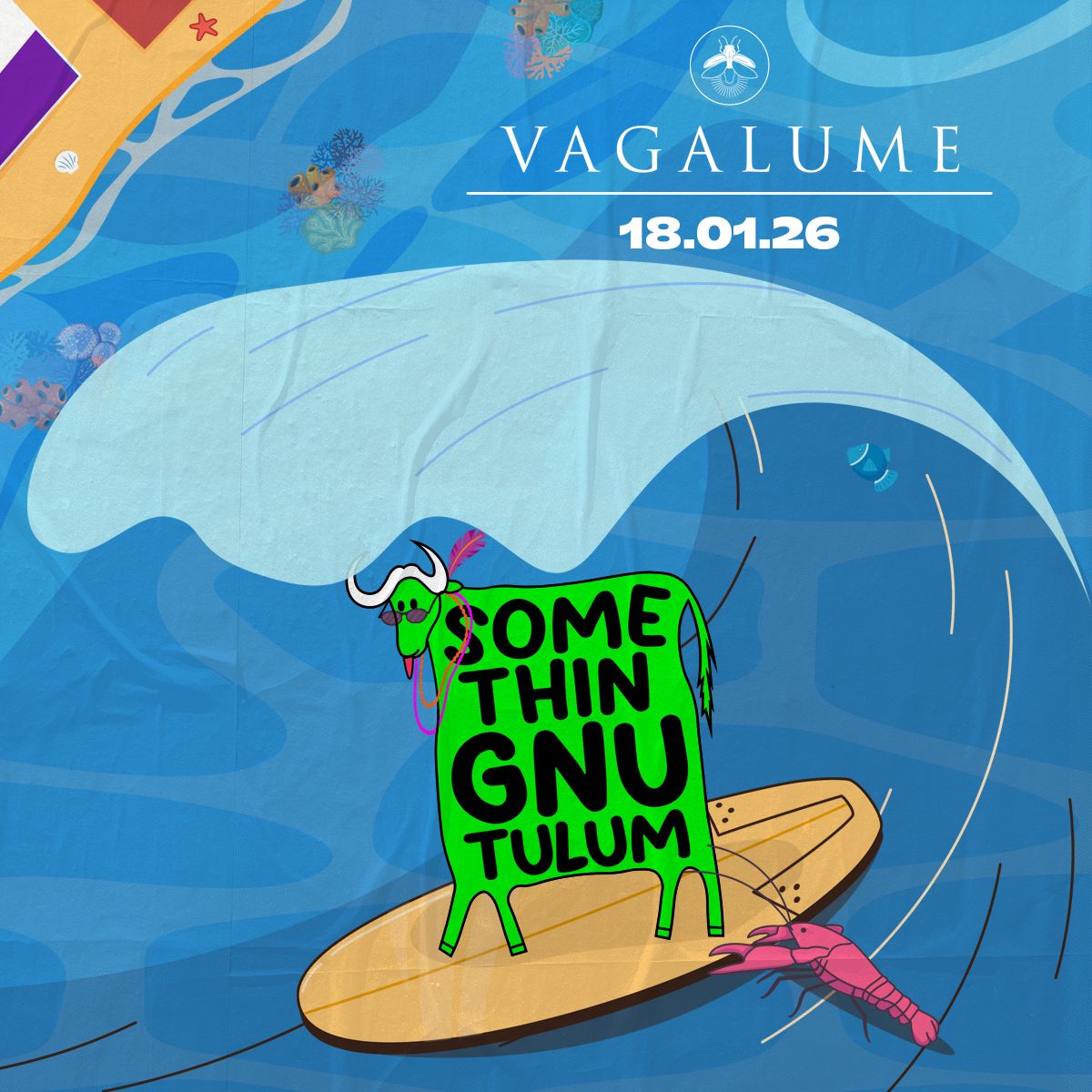 JAN 18 - SOMETHINGNU @ VAGALUME thumbnail