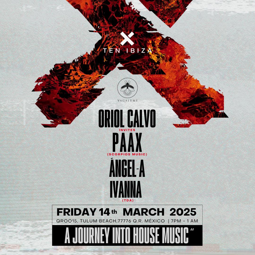 MAR 14 - TEN IBIZA WITH ORIOL CALVO & PAAX @ VAGALUME thumbnail