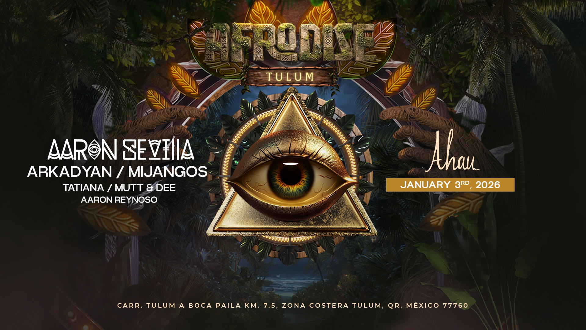 JAN 3 - AFRODISE @ AHAU thumbnail