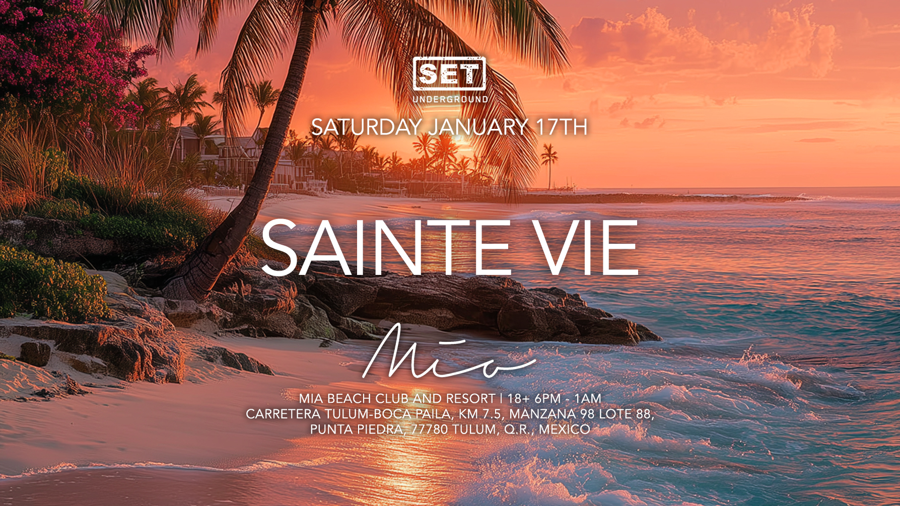 JAN 17 - SAINT VIE @ MIA thumbnail