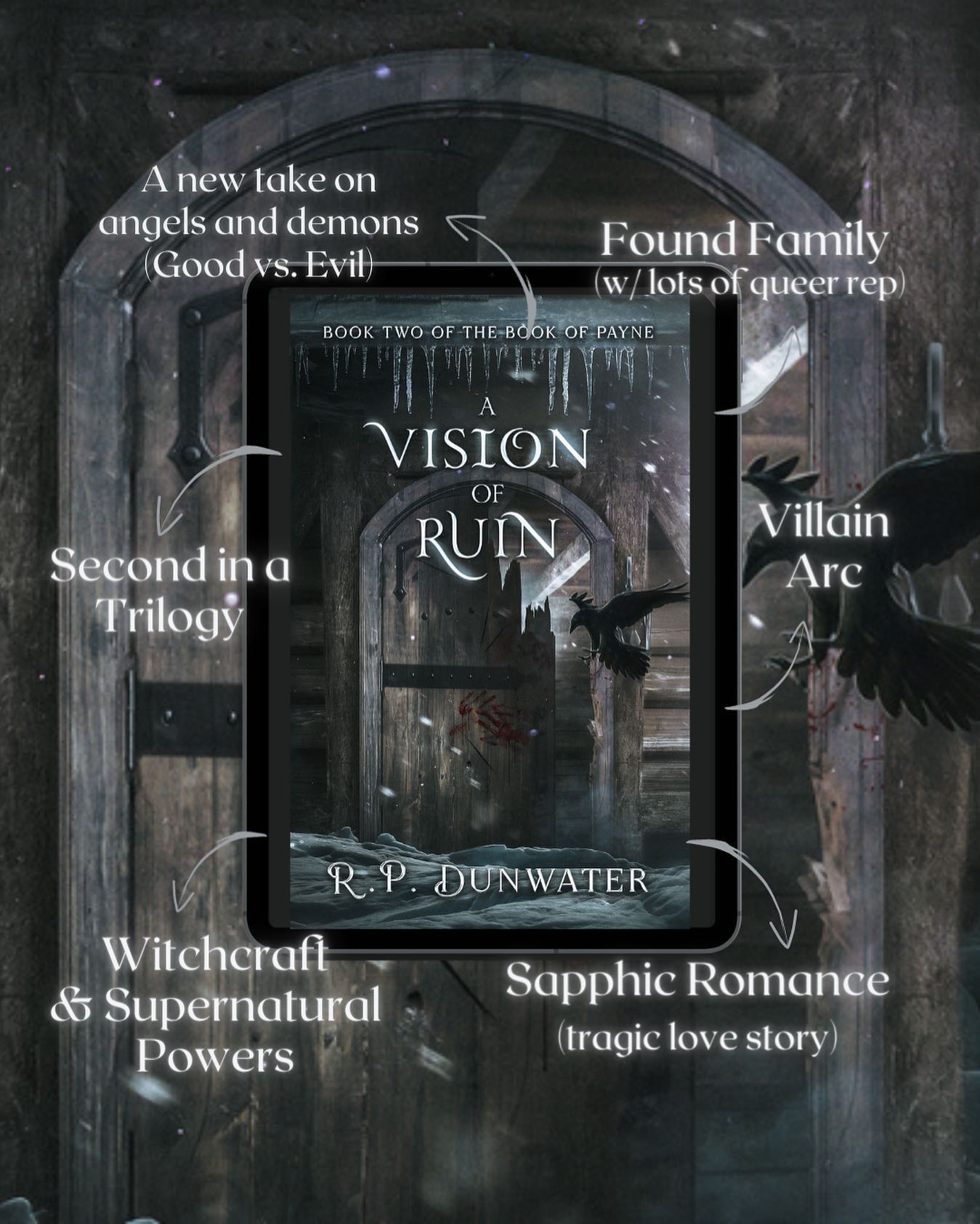 A Vision of Ruin is here!!! Get it now everywhere ebooks are sold. We thank you all so much for your support and can’t w