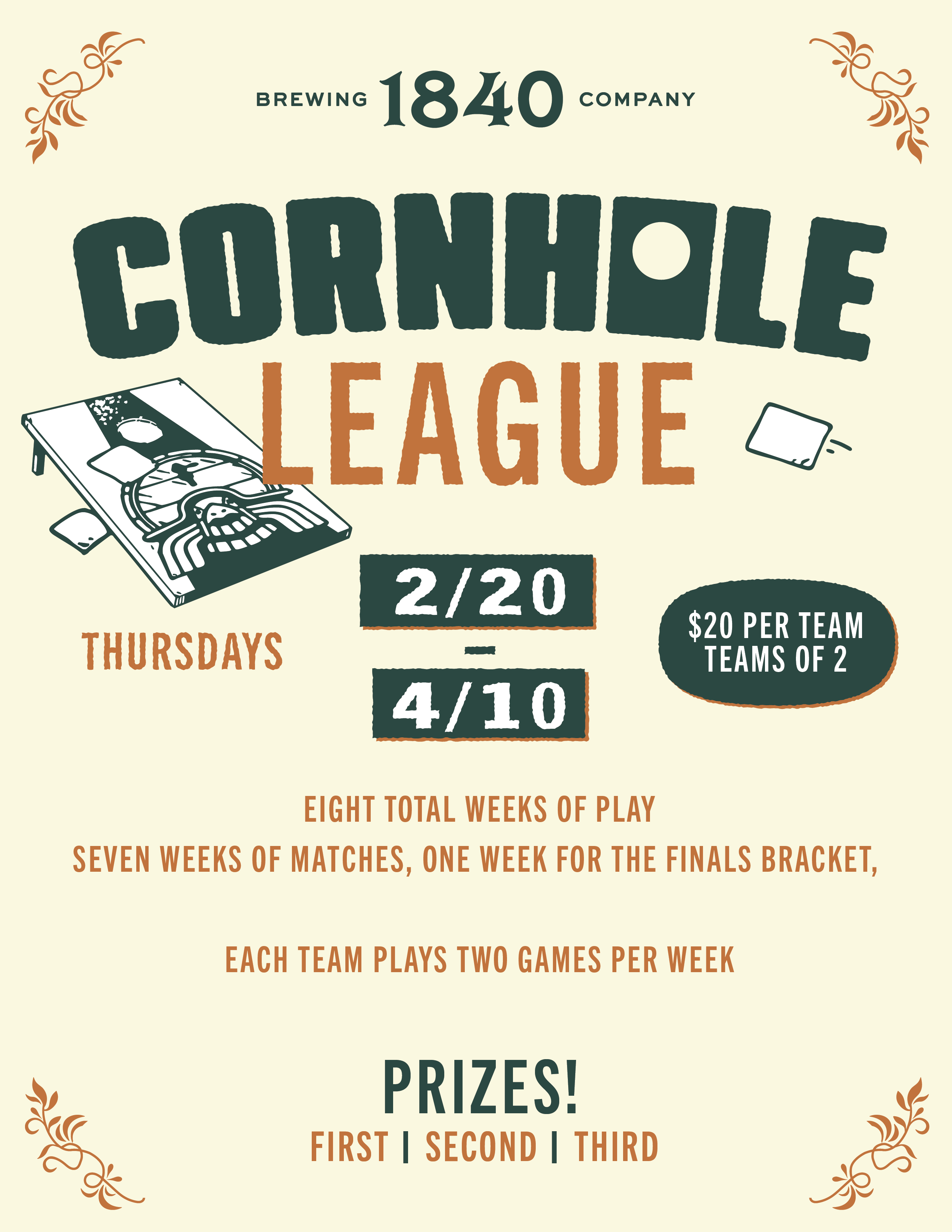 Cornhole League Sign Up thumbnail