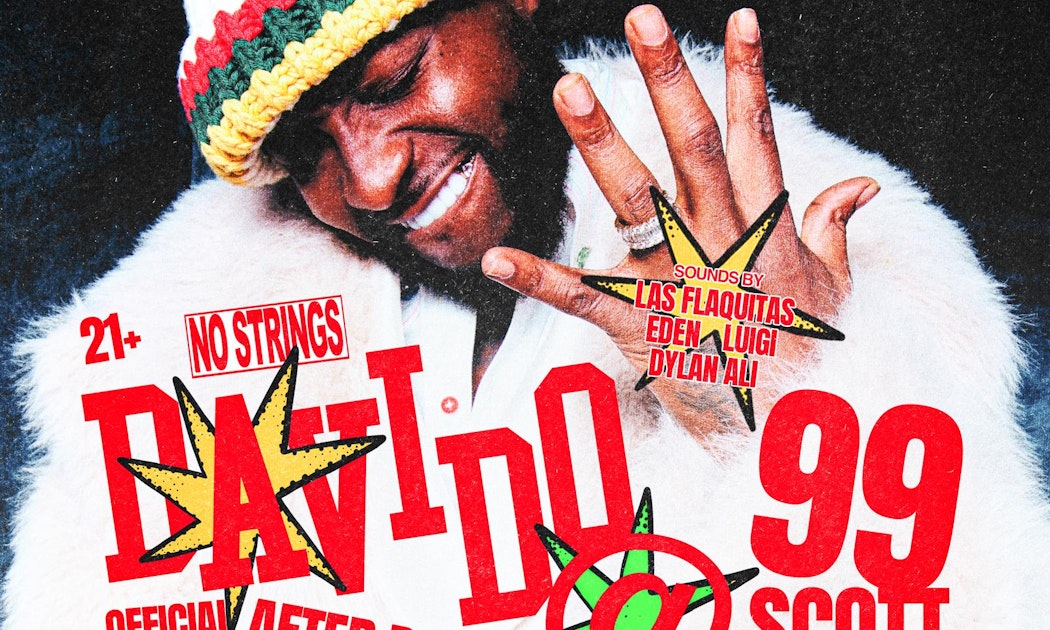 Associated & No Strings presents: Davido Official Afterparty Tickets | From $33.99 | 31 Jul @ 99 Scott - Main Room, New York | DICE thumbnail