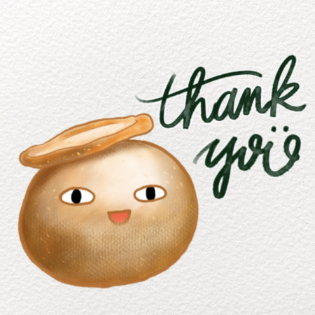 〈 LINE貼圖〉麵團君出爐囉!! thumbnail