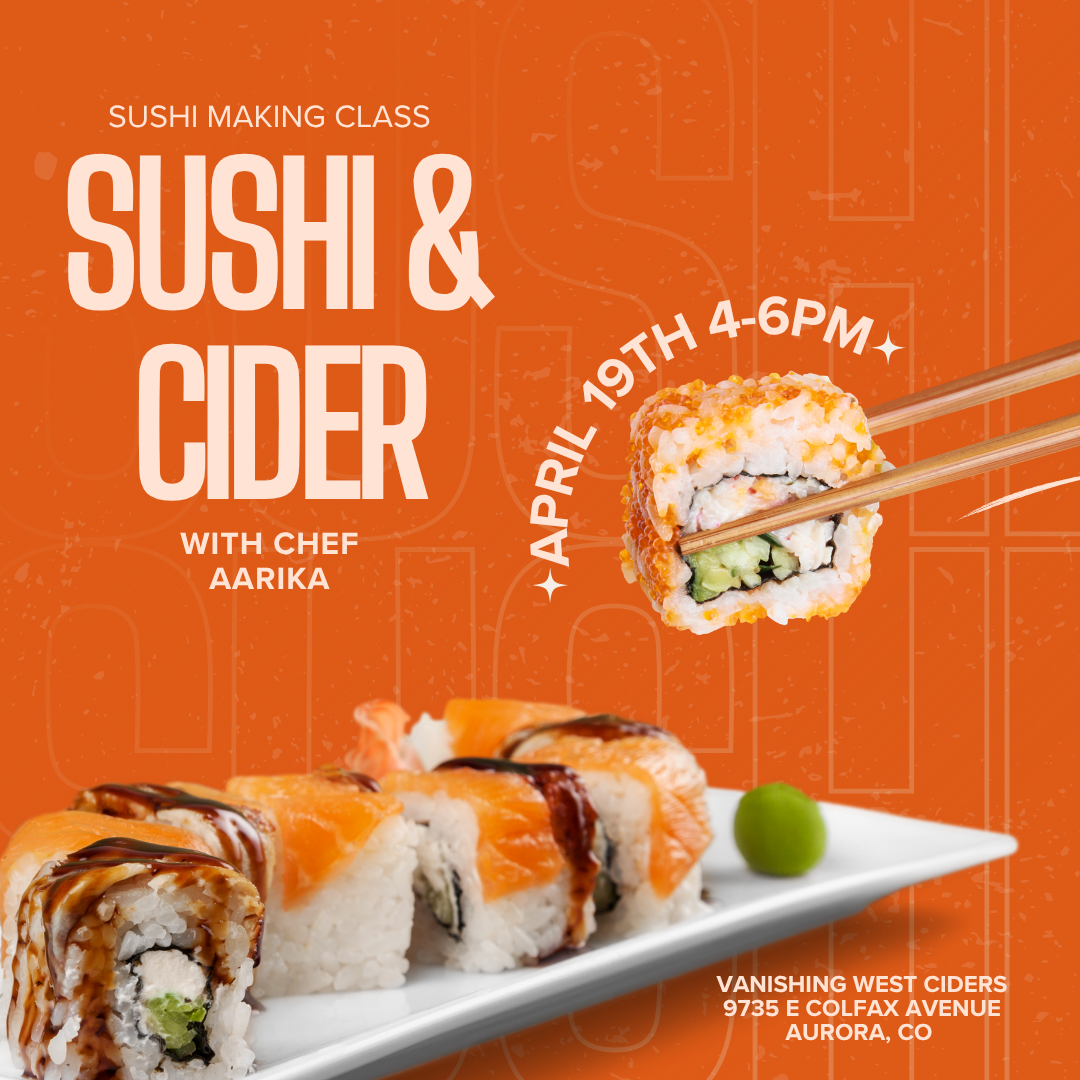 Sushi Making Class April 19th thumbnail