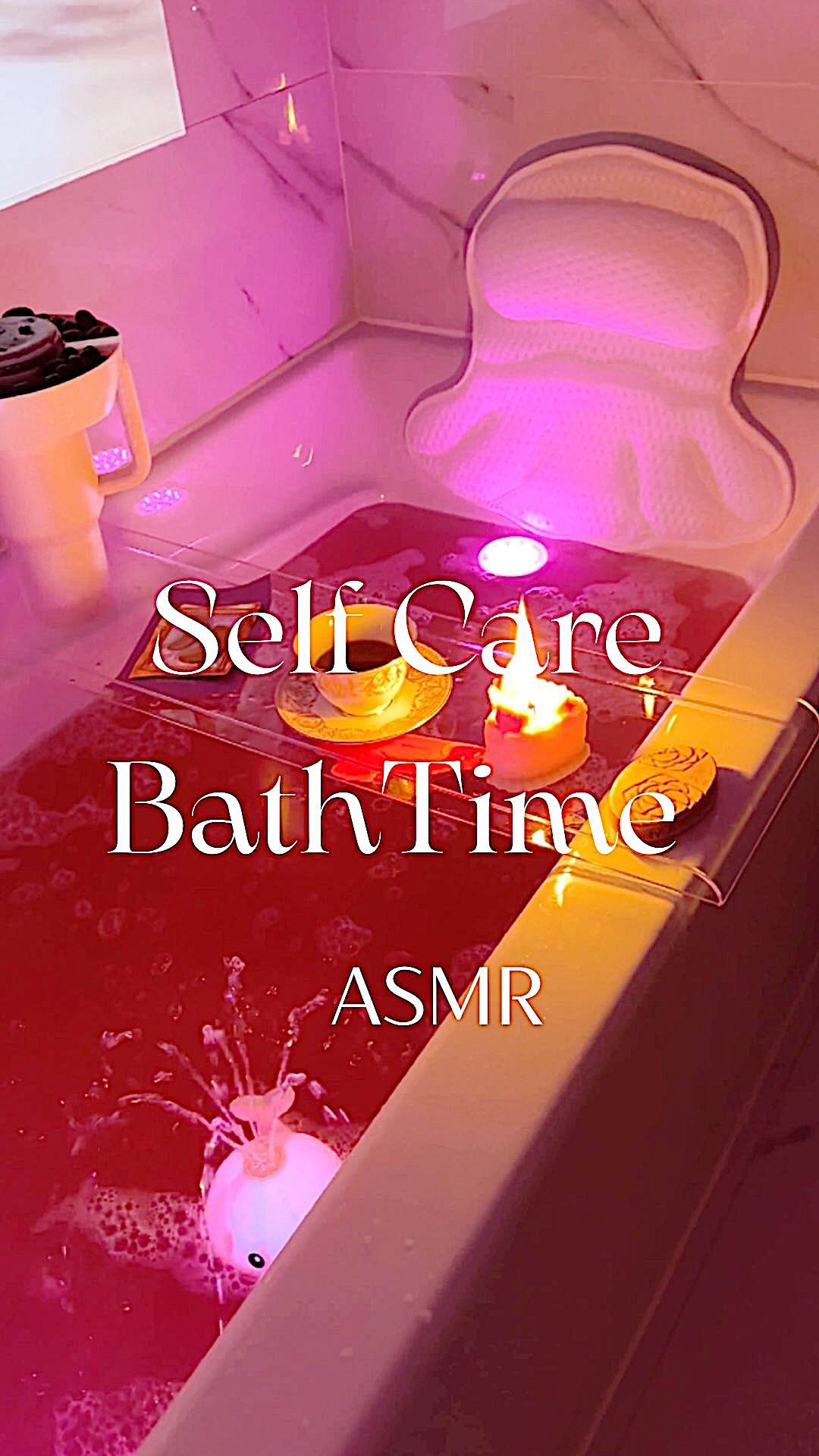 Watch til the end to see a fall ^^ Everything is linked in my bio or type “BATH” to shop! 🤍 #bathbomb #bathtub #asmr #ba