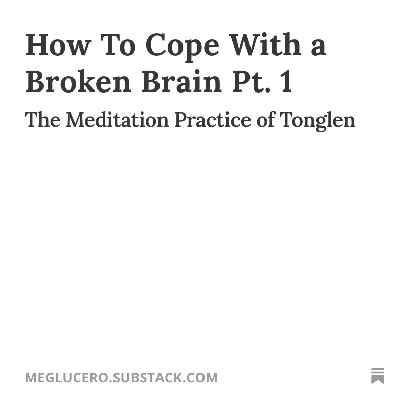 Read My Latest Essay On Tonglen (free!) thumbnail