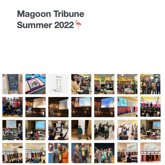 MAGOON TRIBUNE Subscribe for news about giveaways, events, book news, & other cool stuff!  thumbnail