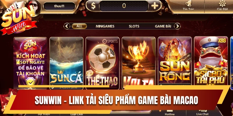 Sunwin Tyn - Cổng Game Bài Macao Uy Tín | Link Tải Sunwin Chính Hãng thumbnail