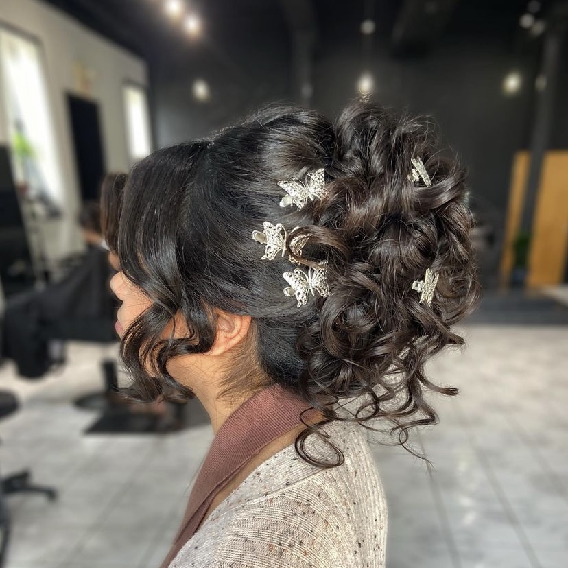 Curly Prom Updo thumbnail