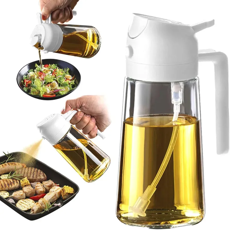 TrendPlain 16oz Glass Olive Oil Sprayer thumbnail
