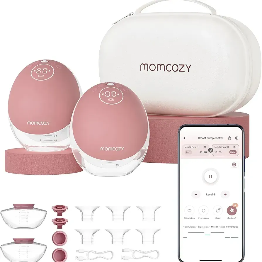 Momcozy Hands-Free Breast Pump (2 Pack) thumbnail