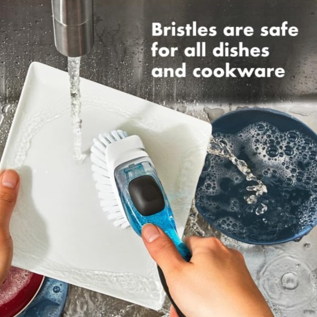 OXO Good Grips Soap Dispensing Dish Brush thumbnail