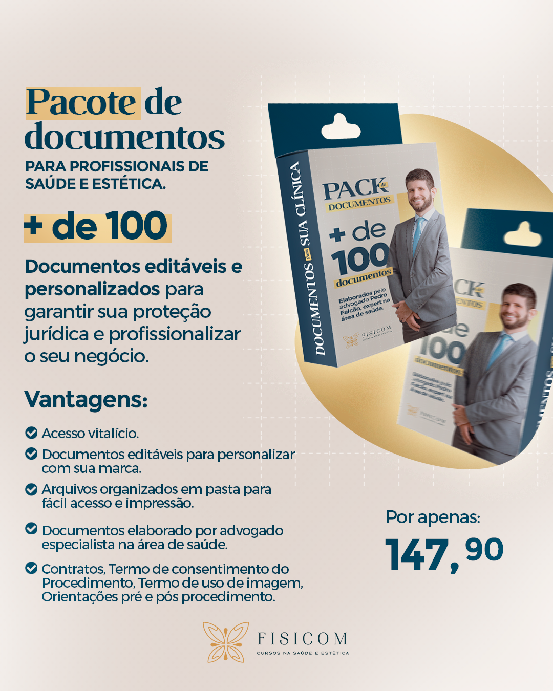 PACOTE DE DOCUMENTOS (personalizáveis) PARA PROFISSIONAIS DE ESTÉTICA E SAÚDE thumbnail