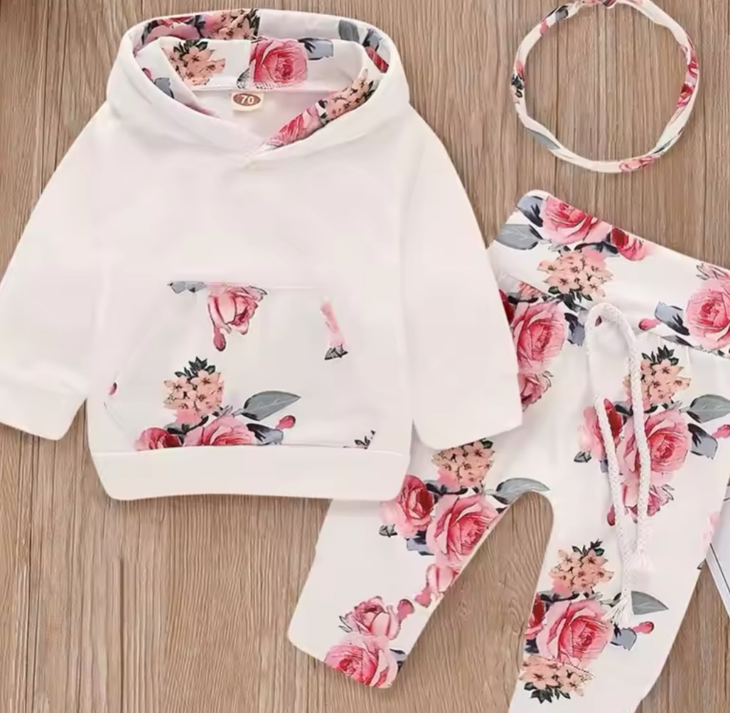 conjunto de frio flores  thumbnail