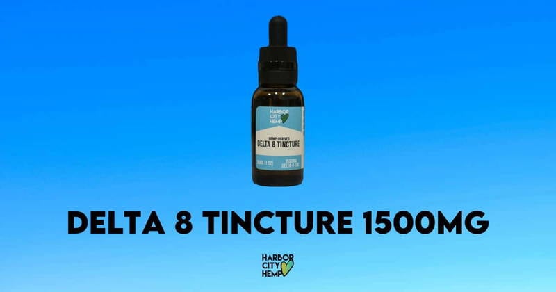Delta 8 tincture - Harbor City Hemp thumbnail