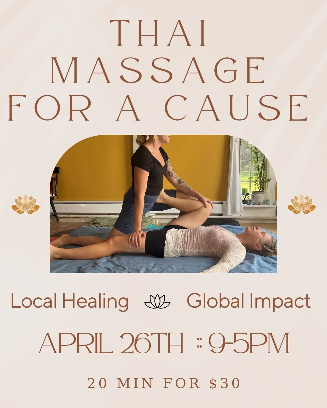 Thai Massage for a Cause thumbnail
