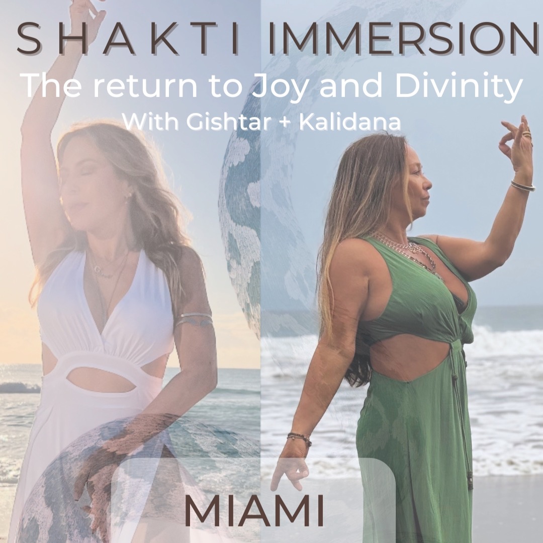 Shakti Immersion Miami- April 11-13 with Gishtar+ Kalidana thumbnail