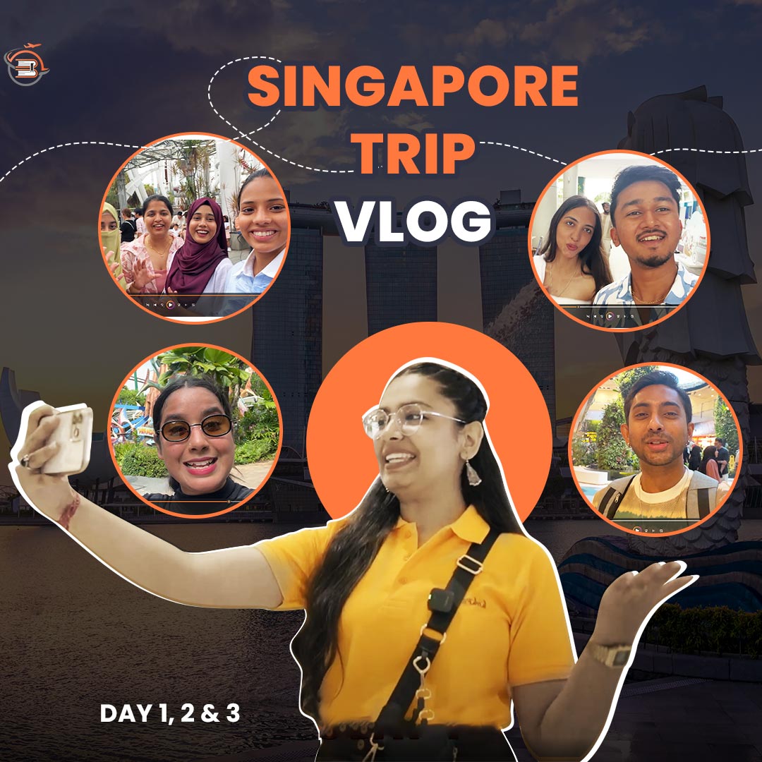 Singapore vlog -1 thumbnail