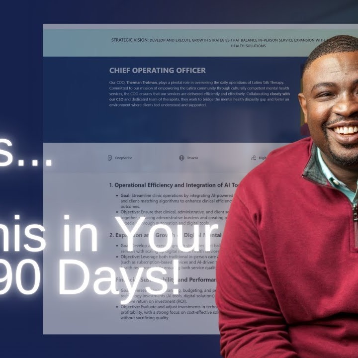 COOs - Do this in your first 90 Days thumbnail