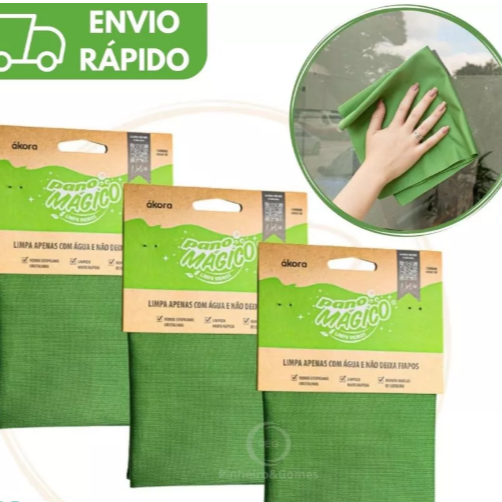 KIT com 3 PANOS MÁGICOS (mais finos) thumbnail