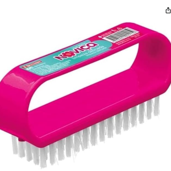 Escova Plástica Para Limpeza Delicada, Cor Sortida: Tiffany Ou Cereja, Linha Noviça, Bettanin. : Amazon.com.br: Beleza thumbnail