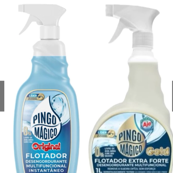 KIT 2 FLOTADORES DE 1 LITRO (ORIGINAL E EXTRAFORTE) thumbnail