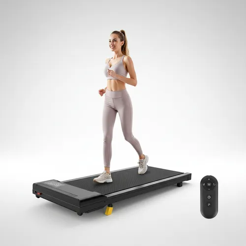 Esteira Elétrica Ergométrica Ginástica Inclinacão 12km 2.5hp Preto 220v thumbnail