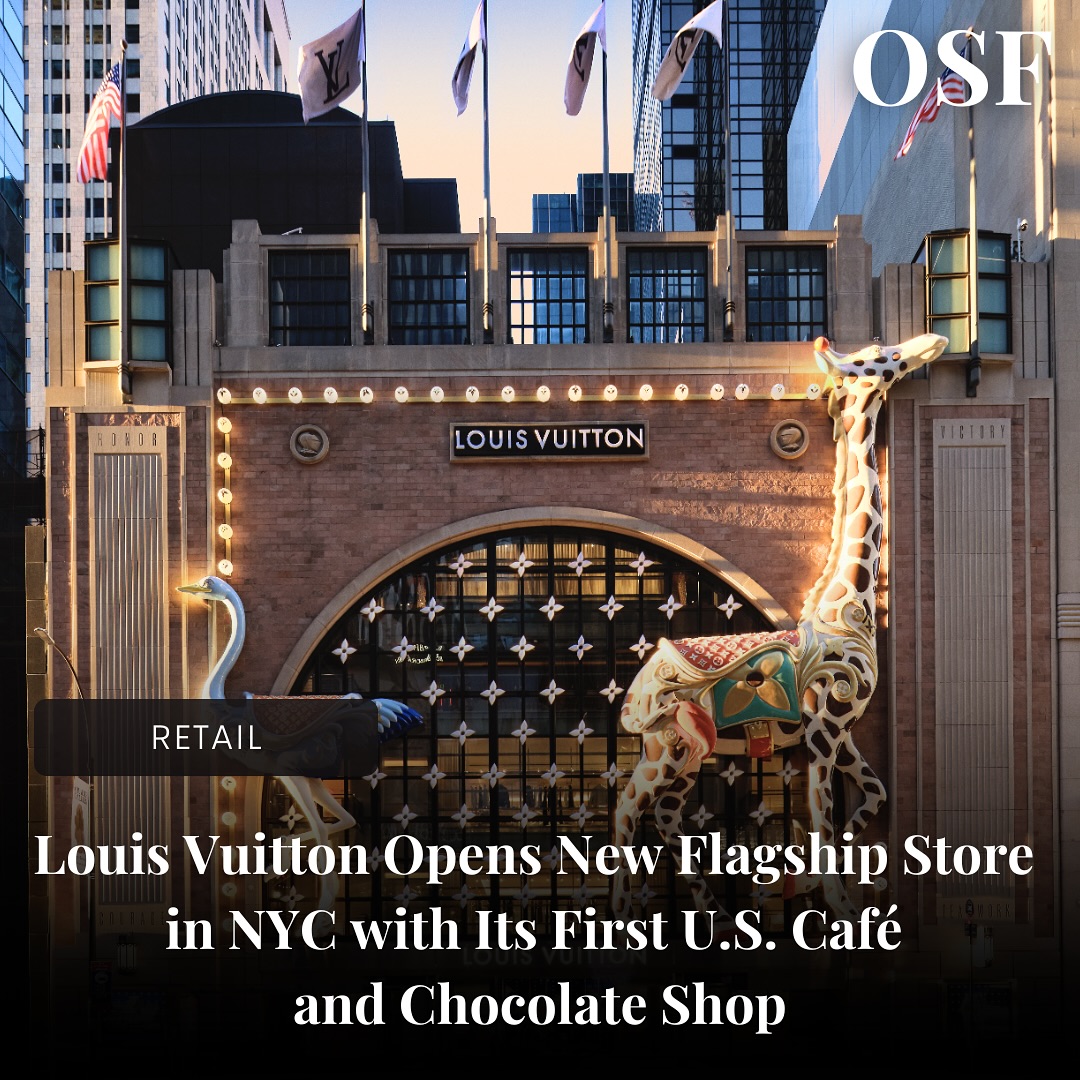@LouisVuitton unveiled its temporary Fifth Avenue flagship store in New York City, opened to accommodate the three-year 