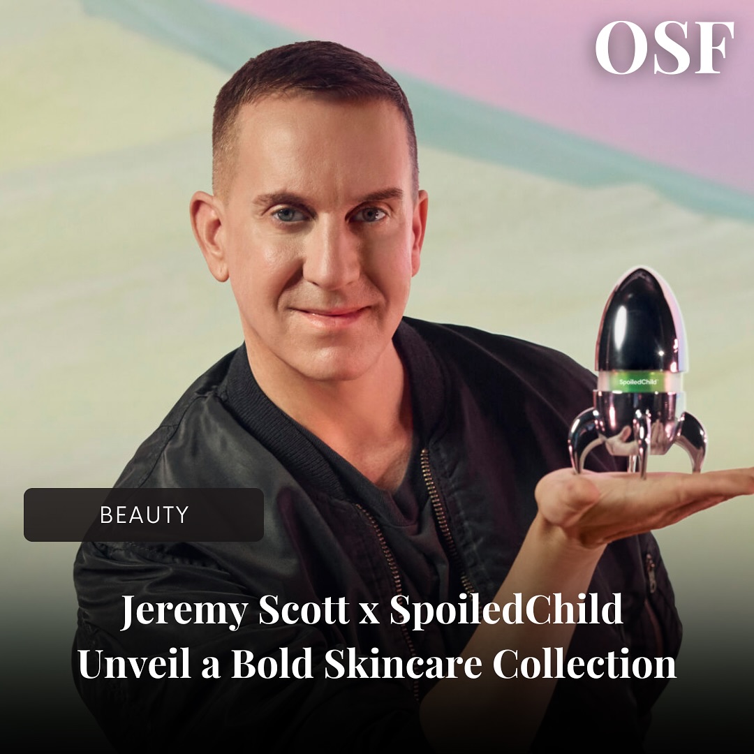 Fashion designer Jeremy Scott has collaborated with luxury skincare brand @spoiledchildworld to launch an innovative col