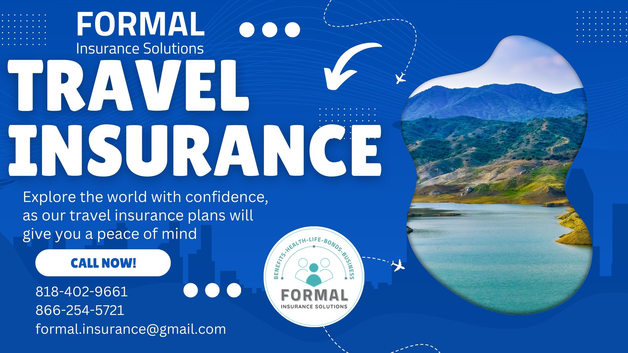 🌍✈️ **Explore the World with Peace of Mind!** ✈️🌍

Planning your next adventure? Don't forget to pack your travel insura