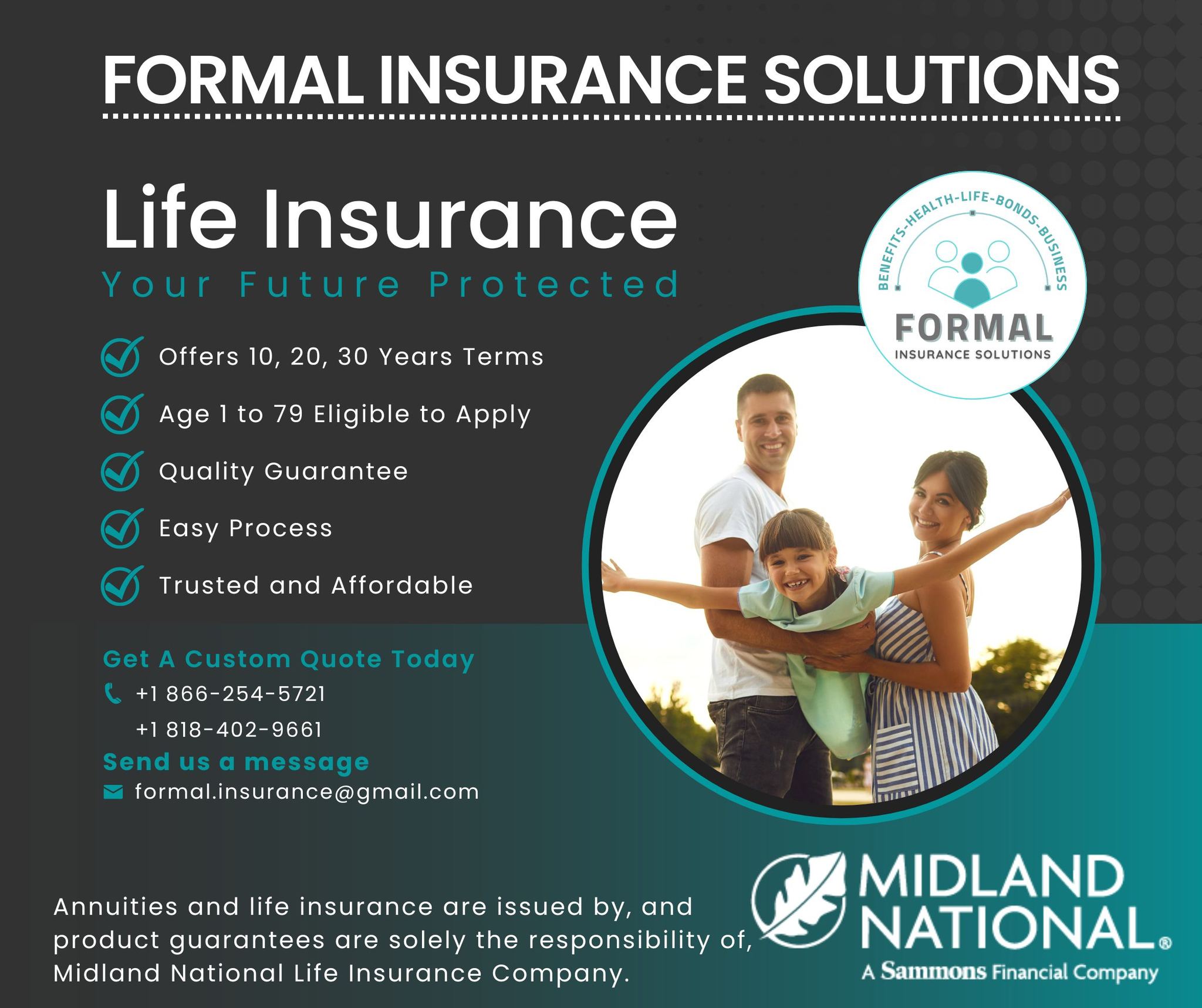 Why get life insurance? Because life happens. Let’s talk about your options, so you’re better prepared when it does.
.
.