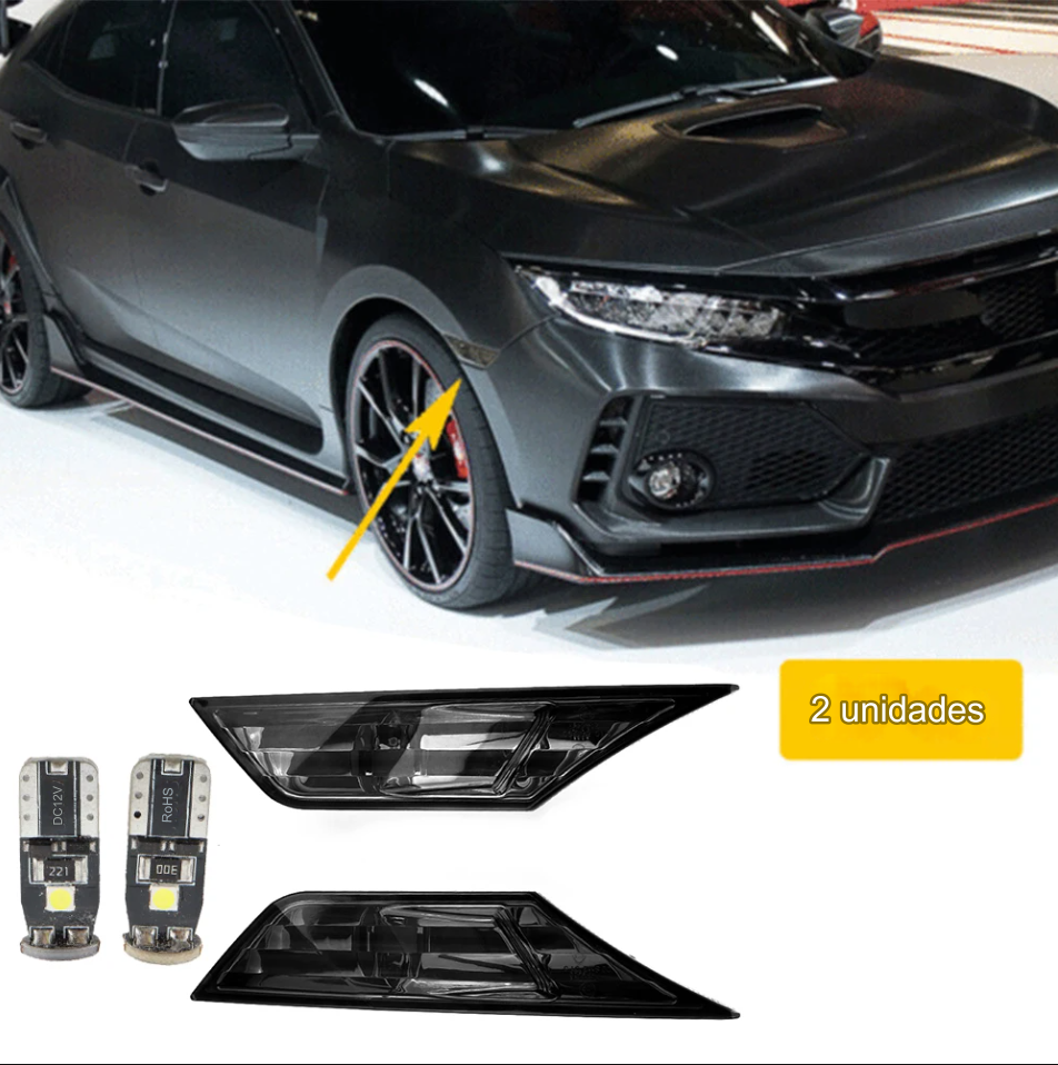Luz de Sinalização LED - Para Honda Civic Sedan 2016-2021 #10 thumbnail
