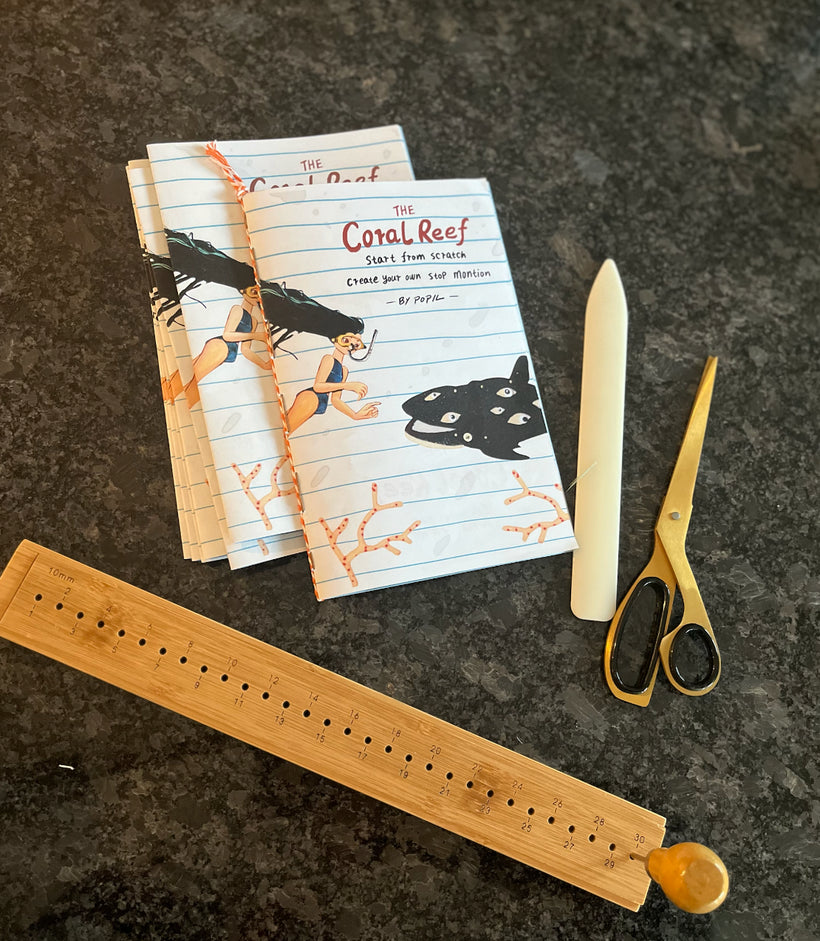 Snail Zine Club - Coral Reed Stop motion Animation Zine thumbnail