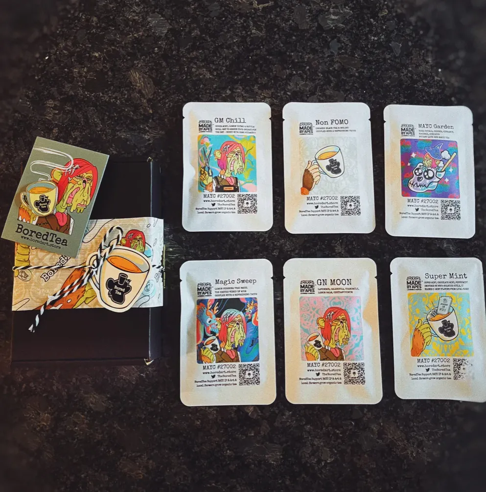 Welcome BoredTea Set + Pins thumbnail