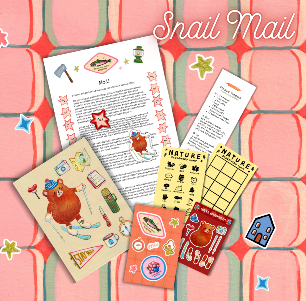 Bear’s Winter Adventure Snail Mail thumbnail
