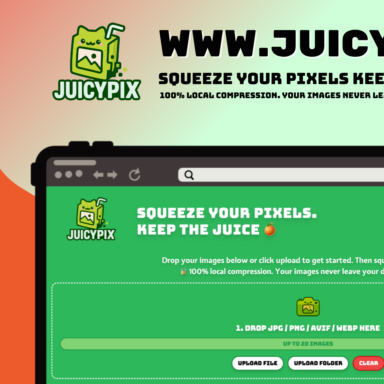 JupicyPix App- Compress Image thumbnail