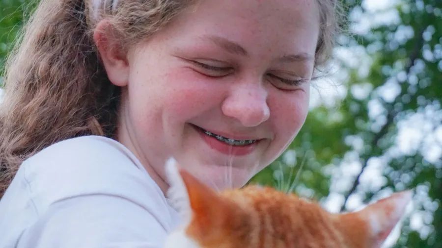 Spring is springing! 🌸 Big smiles all around from this beautiful gal!

#photography #springphotography #orangecatsofinst