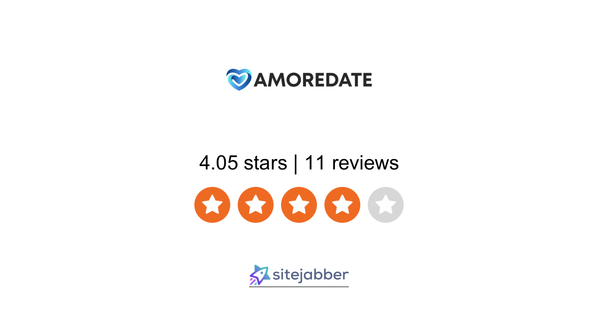 Amoredate Reviews - 4.1 Stars thumbnail